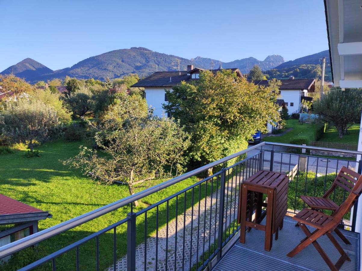 Ferienwohnung Morgensonne Bad Feilnbach Bagian luar foto