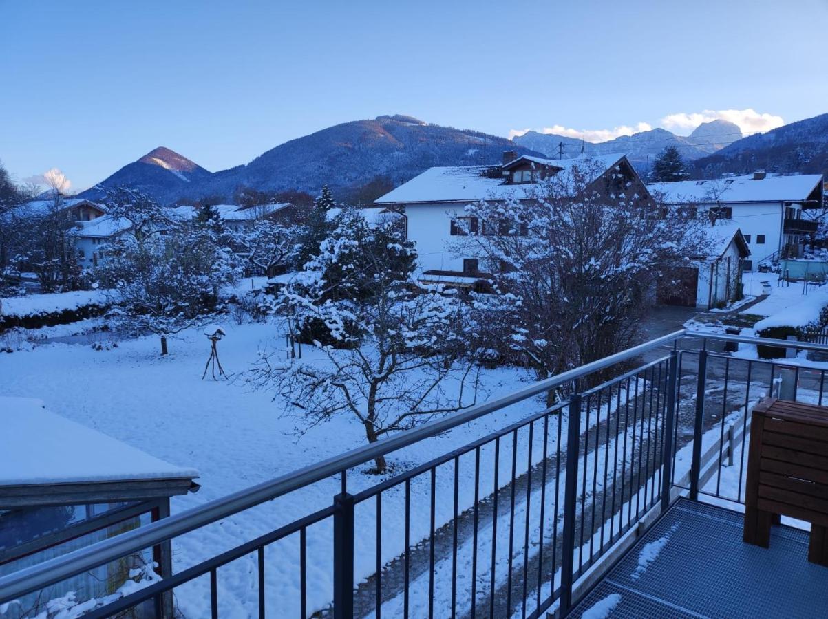 Ferienwohnung Morgensonne Bad Feilnbach Bagian luar foto